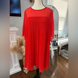 Maeve Vibrant Orange Dress